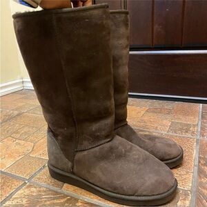Uggs Chocolate Tall Boots